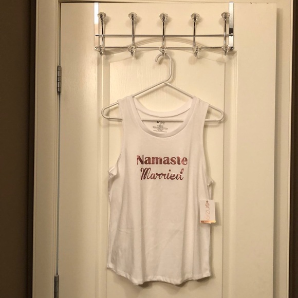 Onzie Bride Namaste Married Tank - Picture 3 of 6
